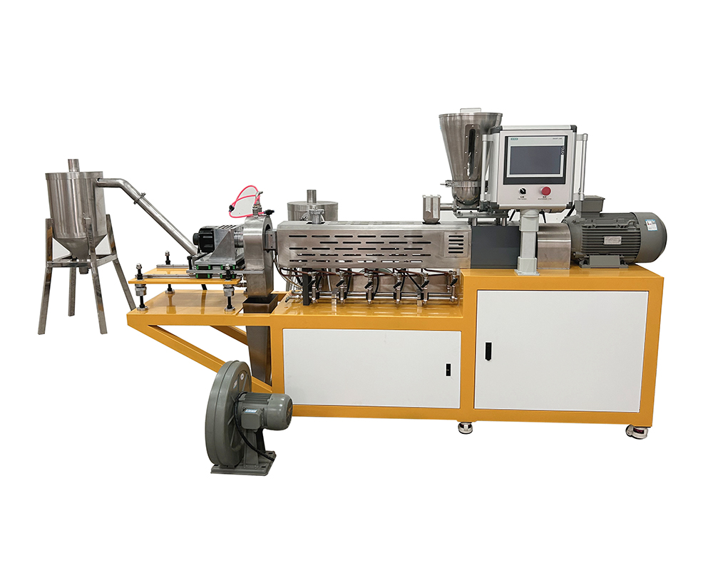 模面熱切雙螺桿造粒線