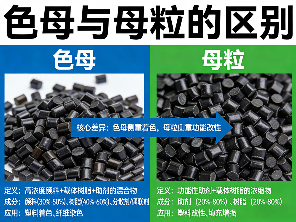 色母和母粒有什么區(qū)別？